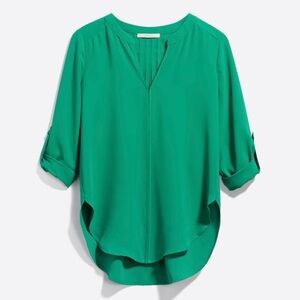 41 Hawthorn Karie Blouse 1X Green
